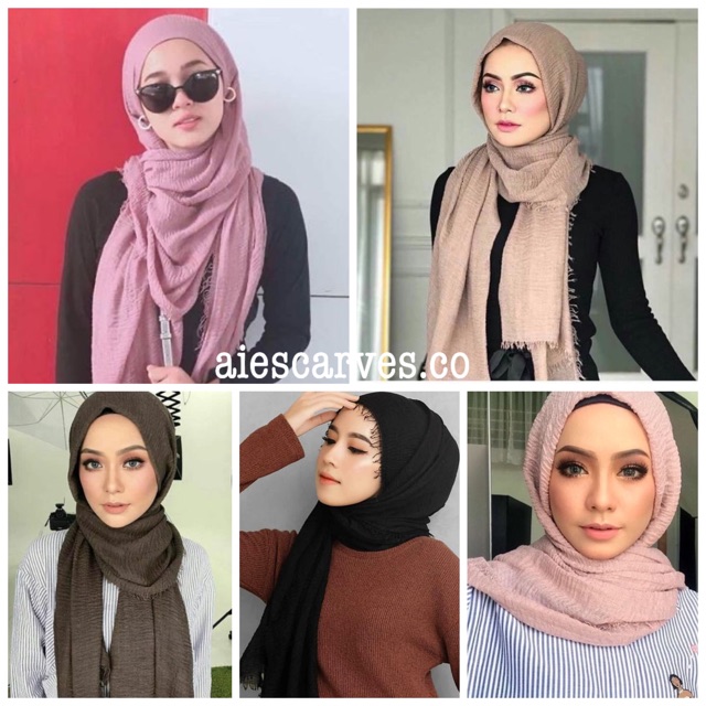 Wide Shawl Lazy Shawl Arabic Shawl Fringe Cotton Shawl Arabic Shawl Negro Shopee Singapore