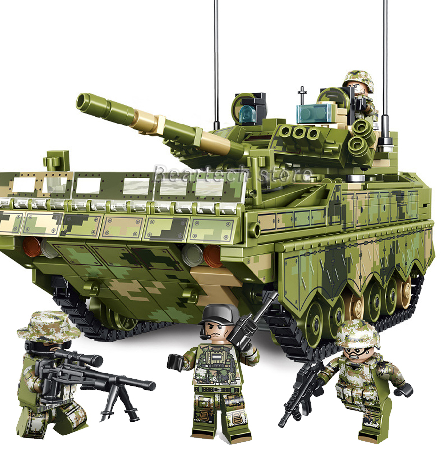 army tank lego