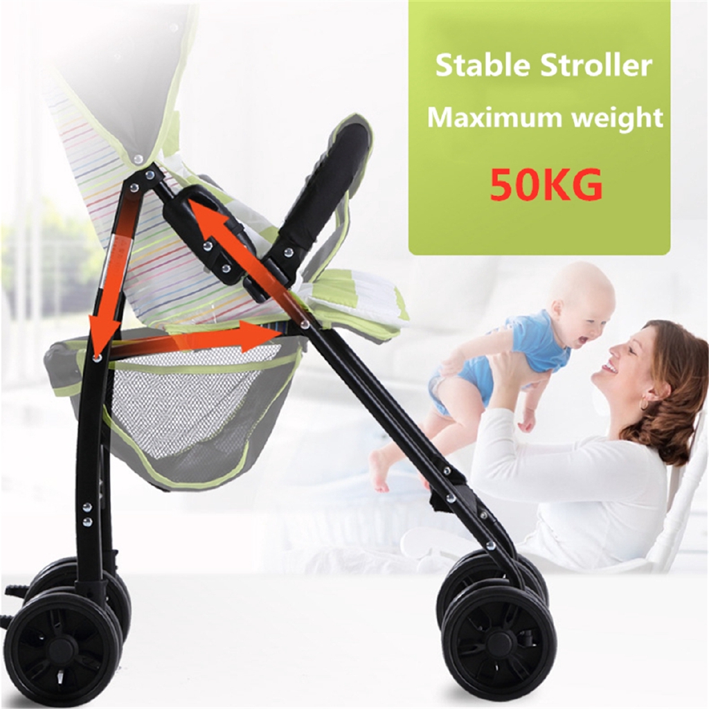 high view stroller