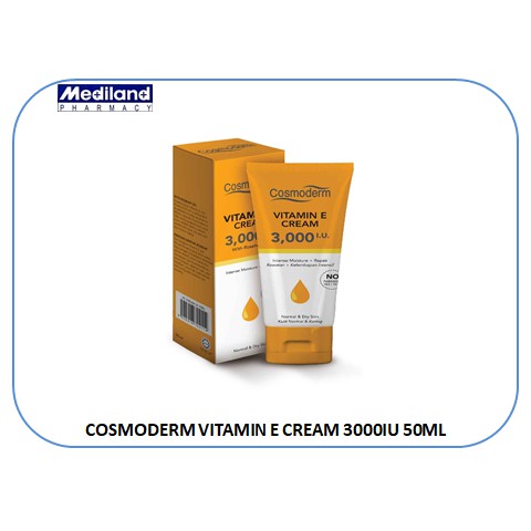 cosmoderm vitamin e cream 3000 iu