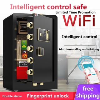 【Free Shipping】Large Size Safe Box Digital Security Safety 25/35/40/60 Document Storage Secret