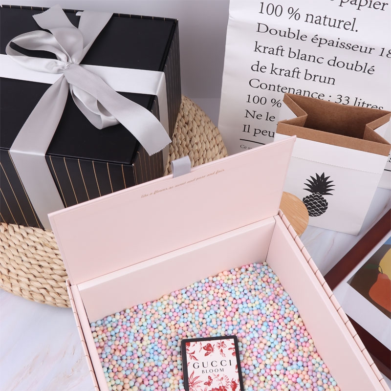 Teen Heart Big Birthday Gift Surprise Box Gilding Stripe Ins Bride With Han Shopee Singapore