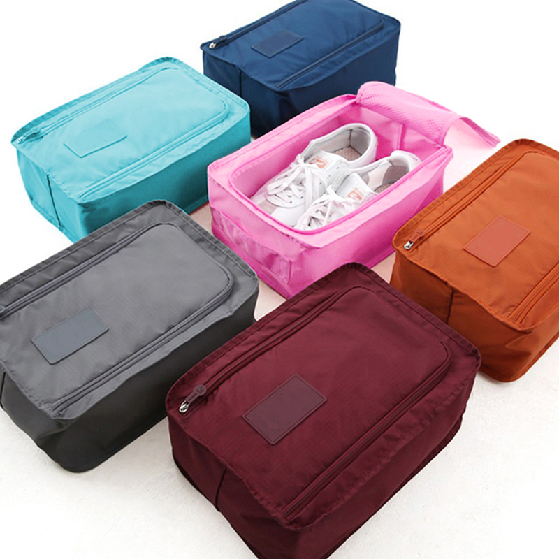 1pc 2 generation Sports shoe bag waterproof folding shoe box travel