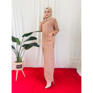 Set Blouse Dan Skirt Shopee Singapore