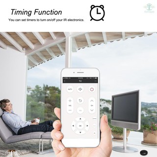 WiFi-IR Remote IR Control Hub Wi-Fi(2.4Ghz) Enabled Infrared Universal Remote Controller For Air Conditioner TV Using Tuya Smart Life APP Compatible with Alexa Google Home Voice Control #7