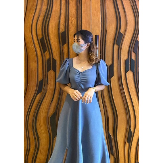 modern filipiniana dress / Wedding guest attire / bridesmaid dress / civil wedding gown