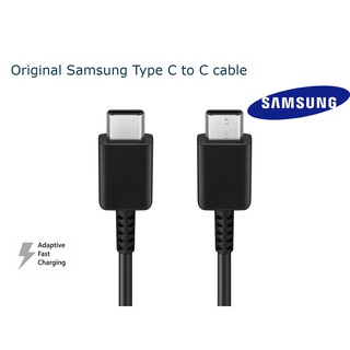 Samsung Type C to C cable 1Meter, USB-C to USB-C Cable S20 S21 FE Note 10 20 + Black