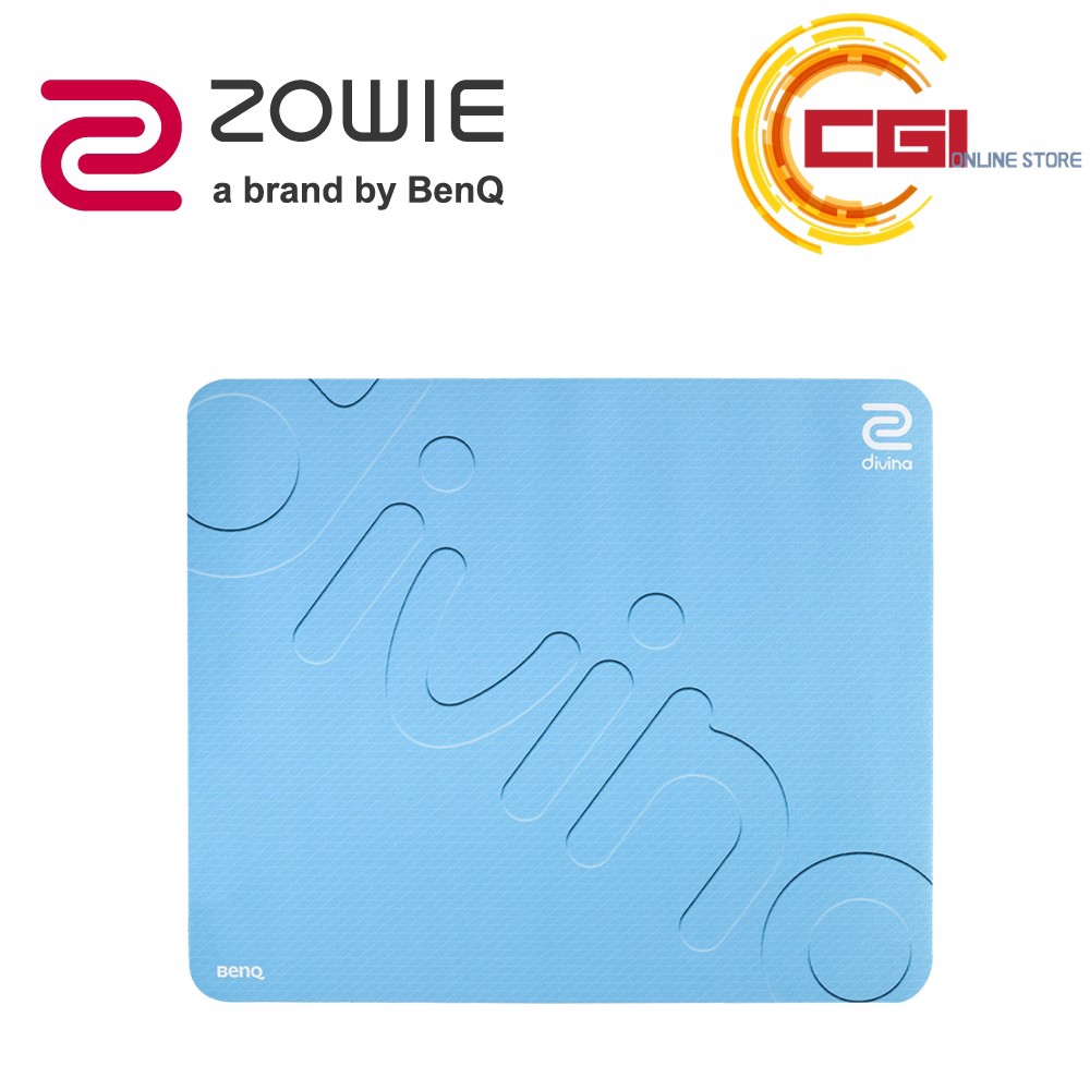 BenQ Zowie G-SR-SE Divina Blue Esports Gaming Mouse Pad (Large ...