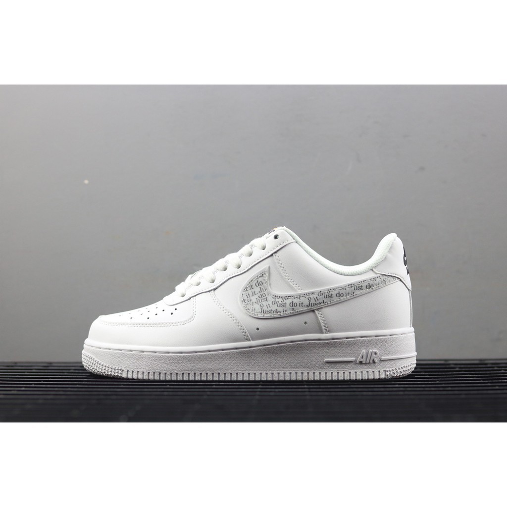 nike air force 1 black just do it