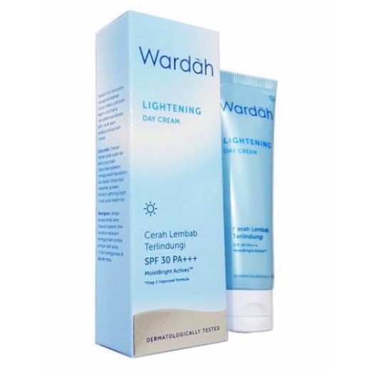 Wardah Halal Dermatologically Tested Lightening Day Cream Spf 30 Pa 20ml Shopee Singapore