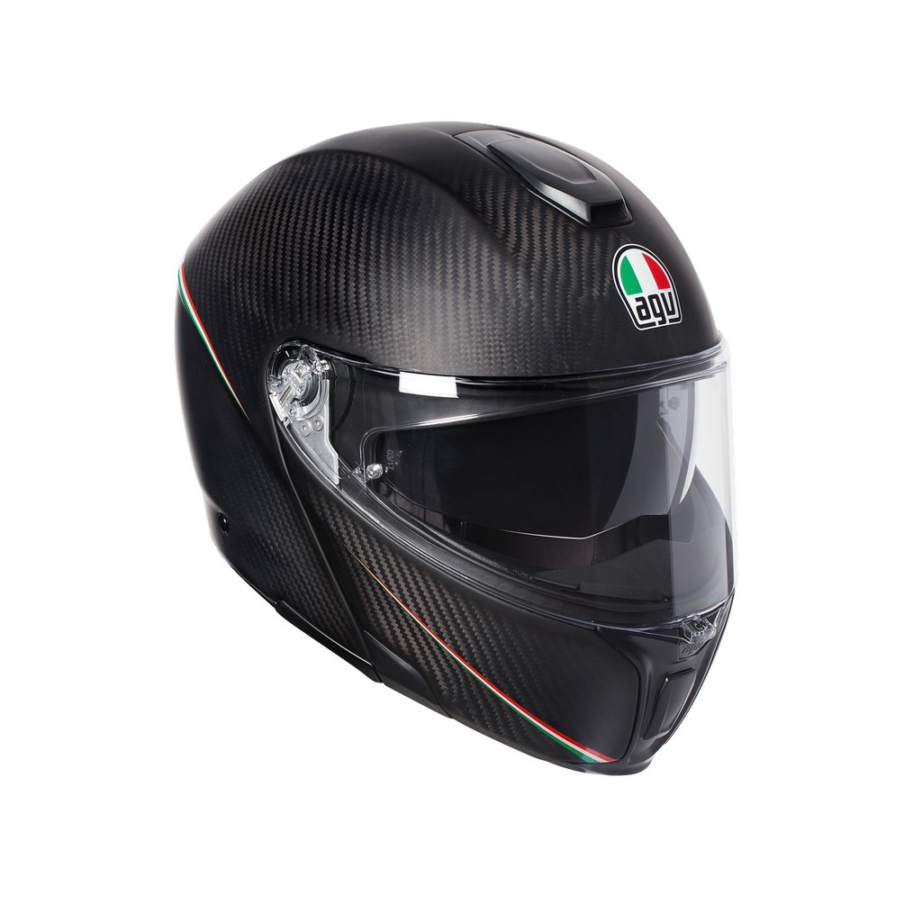 AGV Sportmodular Multi Tricolore Carbon Helmet Asian fit Shopee Singapore