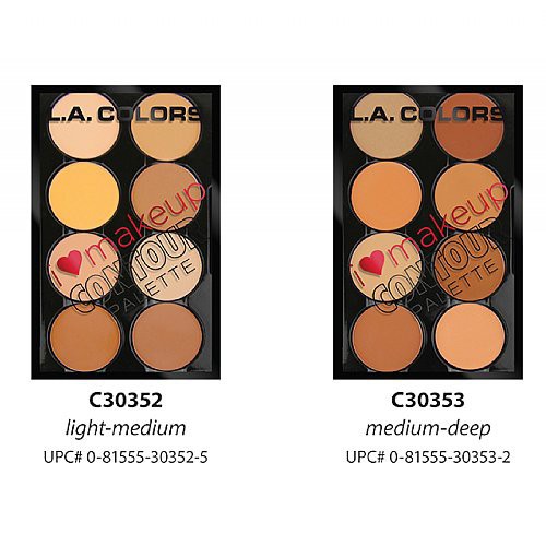 la colors i heart makeup contour palette