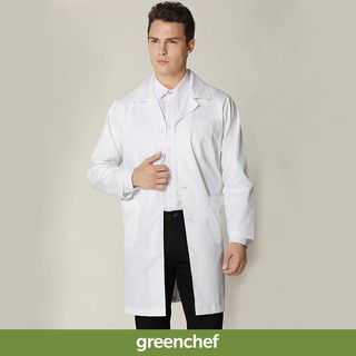 Image of GreenChef White Laboratory Coat, Long Sleeve