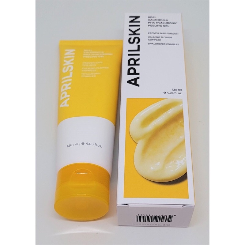 Aprilskin Real Calendula PHA Hyaluronic Peeling Gel 120 ml Shopee