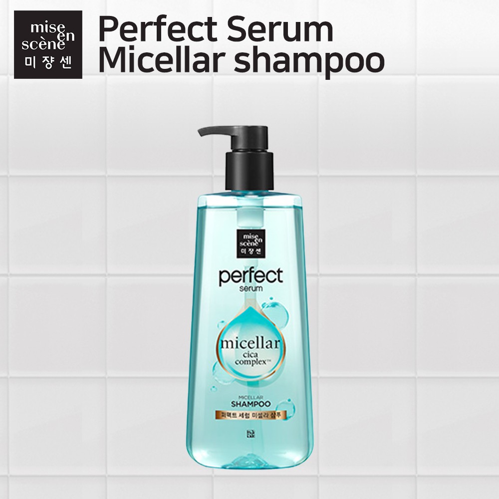 Mise En Scene Perfect Serum Micellar Shampoo 680ml Shopee Singapore