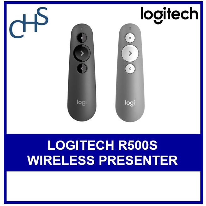 Logitech R500s Laser Presentation Remote With broad compatibility