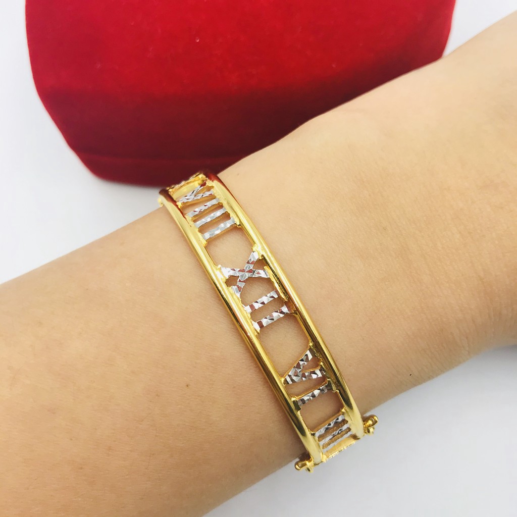 Gelang Emas Roman 2c Roman Bangle 2c Emas 916 Singapore