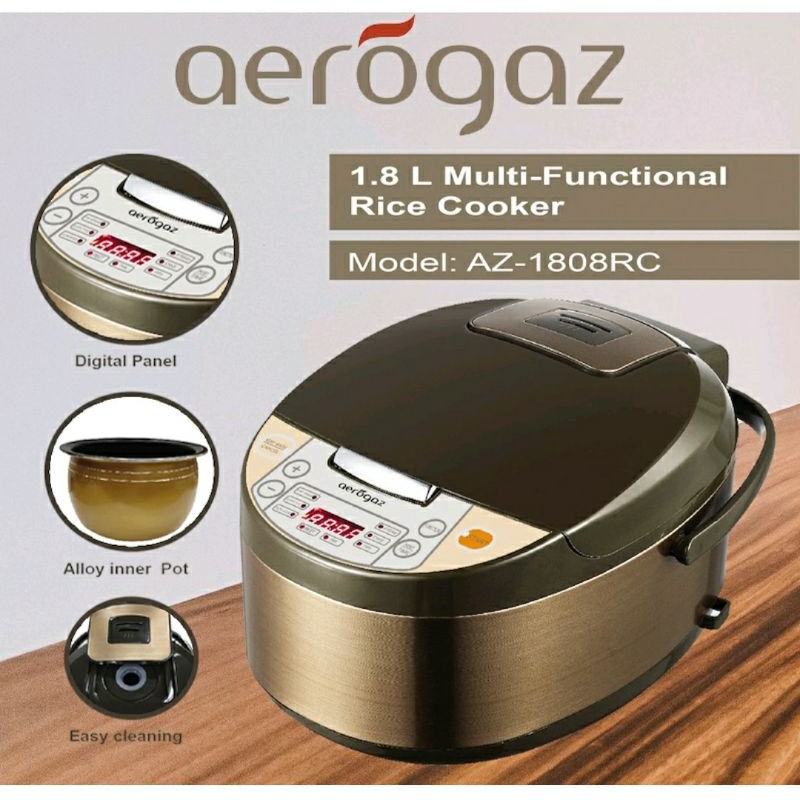 Aerogaz 1.8L Multi Function Rice Cooker(AZ1808RC) Shopee Singapore