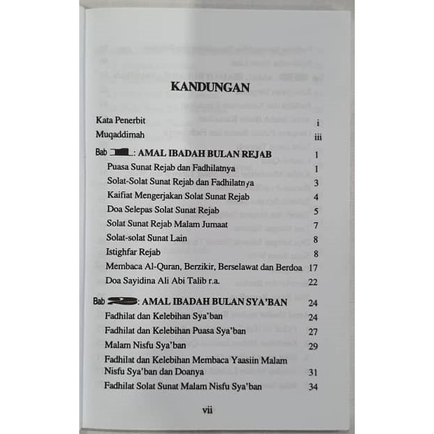 Book Of Religious Religion Practices Of Rejab Syaban Ramadhan Book Fadilat Ramadhan Book Guide To Solat Shopee Singapore