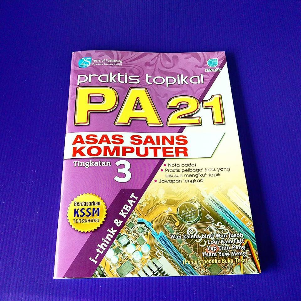 Praktis Topikal Pa21 Asas Sains Komputer Tingkatan 3 Pan Asia Publications Shopee Singapore 3061