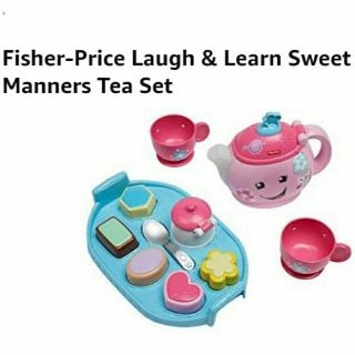 laugh & learn sweet manners tea set