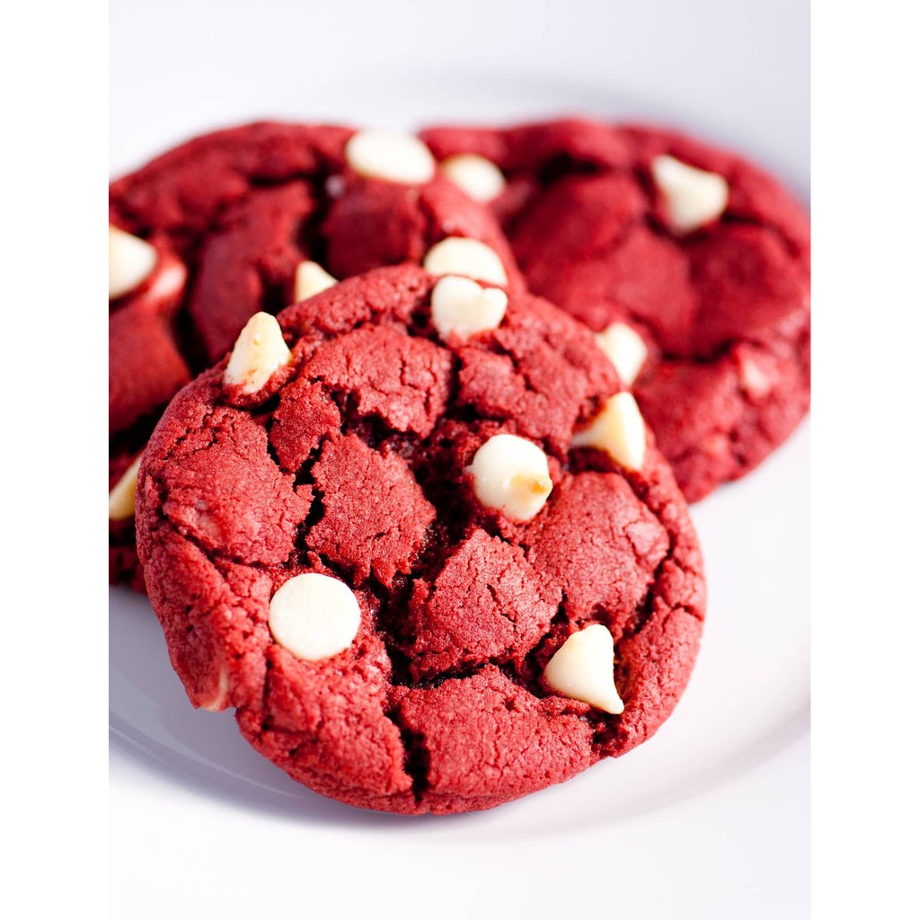 [Shop Malaysia] Red Velvet Cookies 500g/1000g Tepung Cookies Red Velvet ...