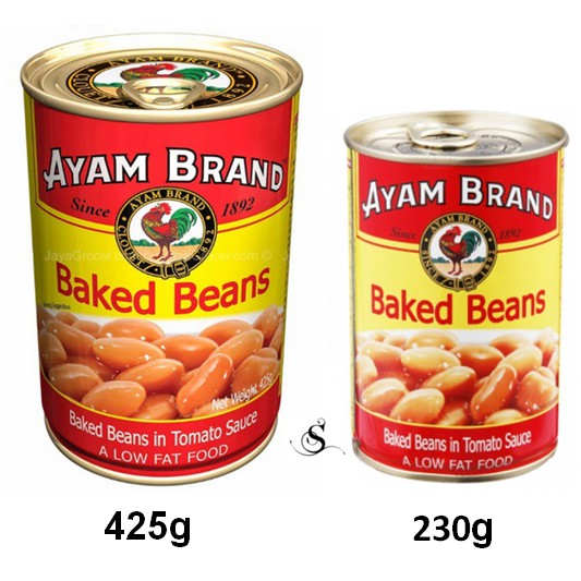 Ayam Brand Baked Beans 230g / 425g Shopee Singapore