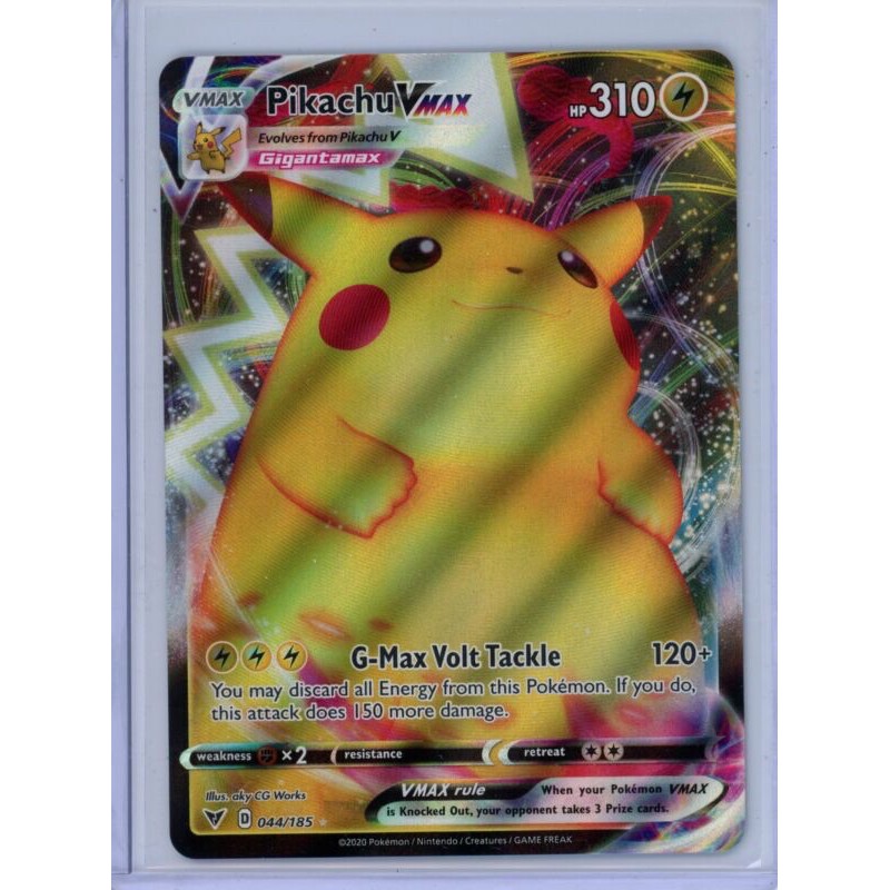 Pokemon Vivid Voltage Pikachu VMAX | Shopee Singapore