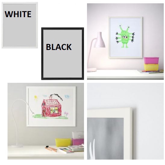 Large Photo Frame Picture Frame White Black Pink 30x40 A3 Frame12r 40x50 16r 50x70 Cm r Shopee Singapore