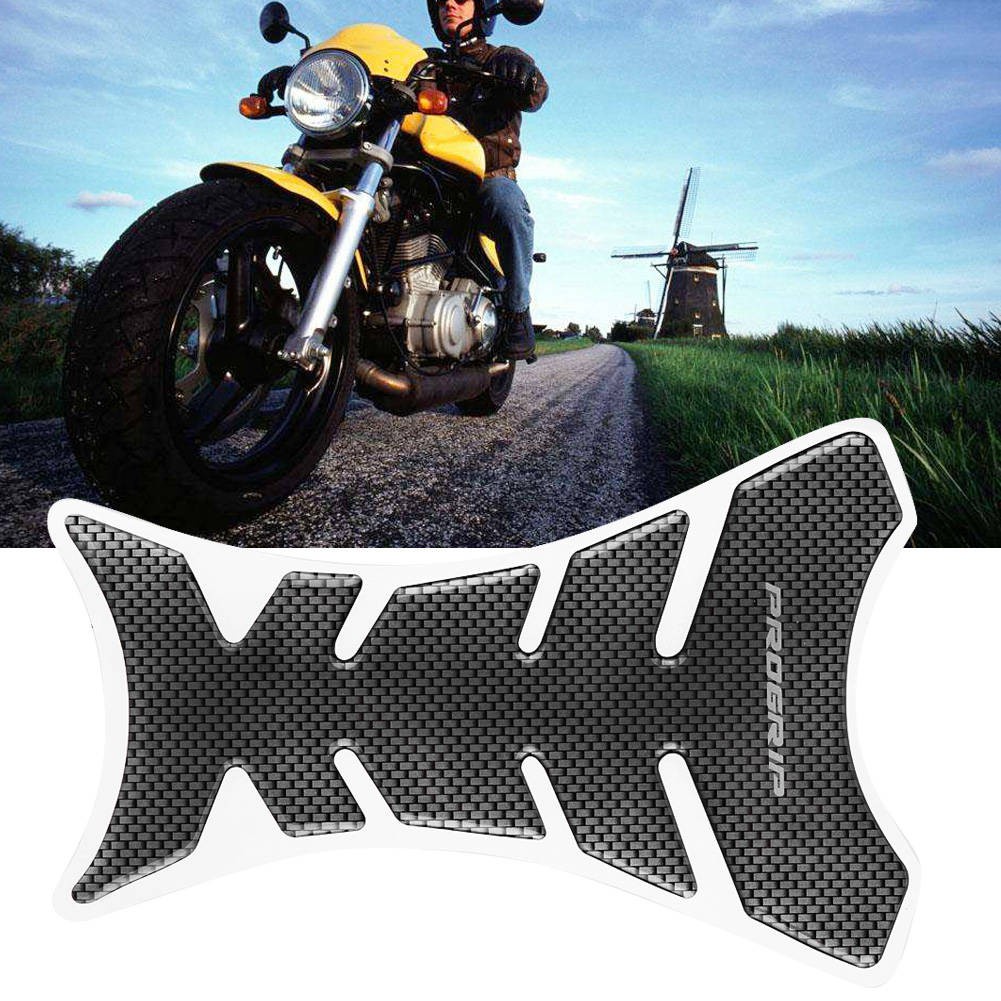 Yellow Motorcycle Oil Fuel Tank Protector Pad Sticker Gas Tank Sticker 3D Thick Decal Styling Decoration with Kaychain Aramox Tank Sticker 