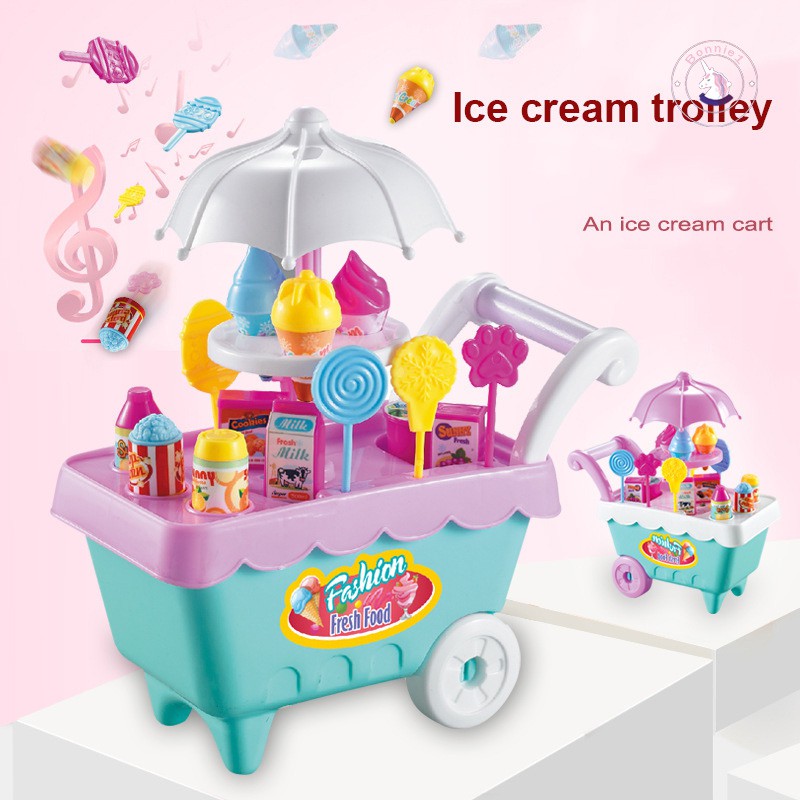 ice cream play cart