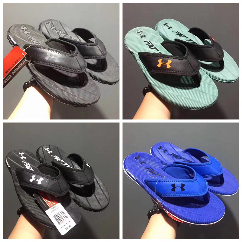 under armour michelin flip flops