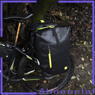 8L Bike Rear Seat Bag Bicycle Backseat Cycling Pannier Rack Trunk Storage Bag PU