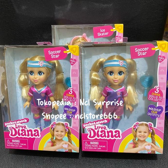Love Diana Doll Pocket Watch Original Shopee Singapore