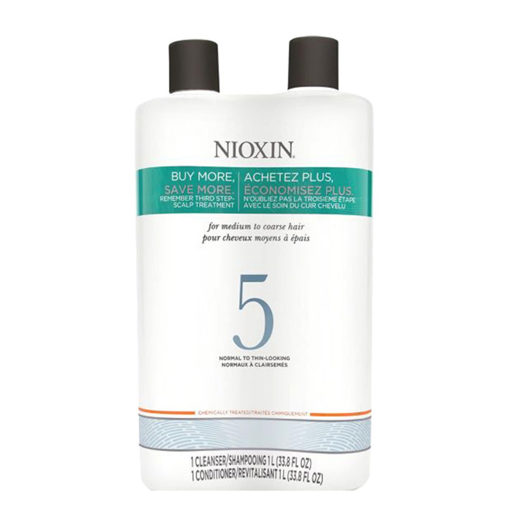 Nioxin No 5 Cleanser Conditioner Promotion Set 2 X 1l Shopee