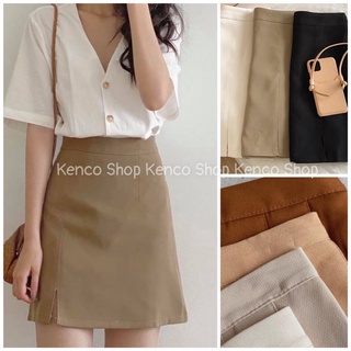 A Letter A-shaped Office Skirts For Women Beautiful Korean Style Split Side - Class 1 Product