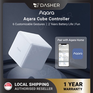 【GLOBAL VERSION】Aqara Cube 6 Customizable Gestures 2 Years Battery Life