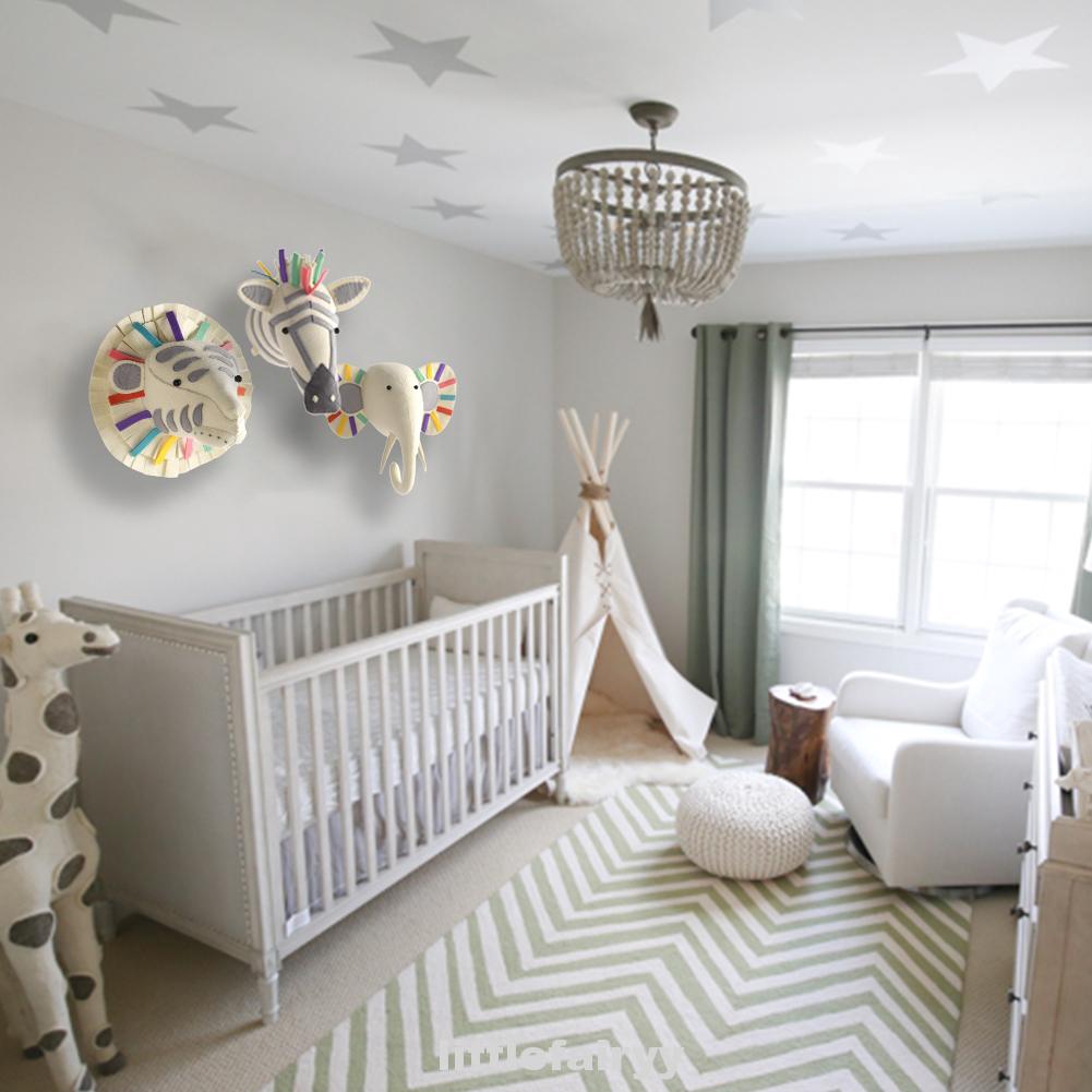 animal head wall mount nursery