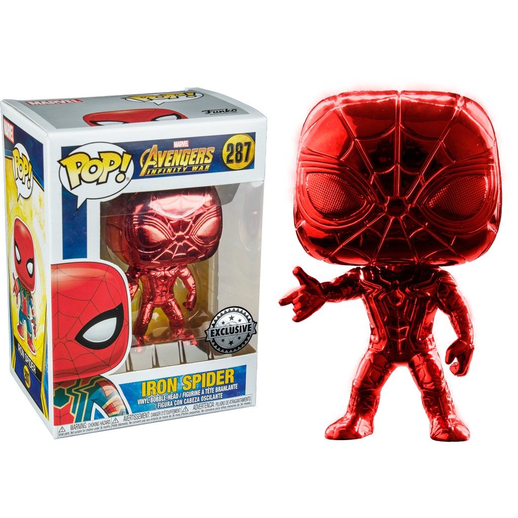 iron spider funko pop infinity war