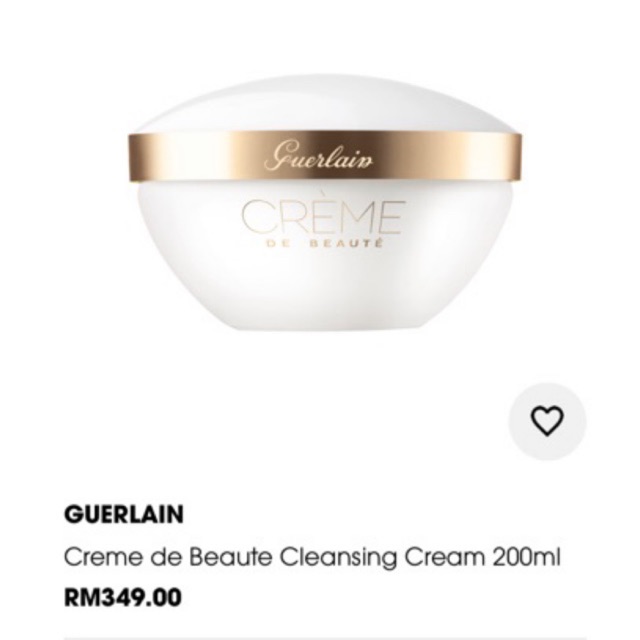guerlain cleansing cream