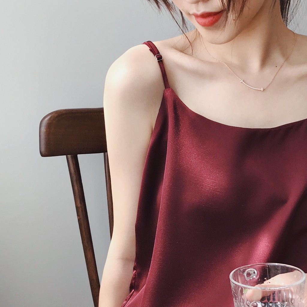 womens satin camisole