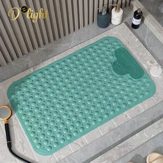 Dlight Anti Slip Bathroom Floor Mat with Suction Massage Bath Mat Shower Safety #8