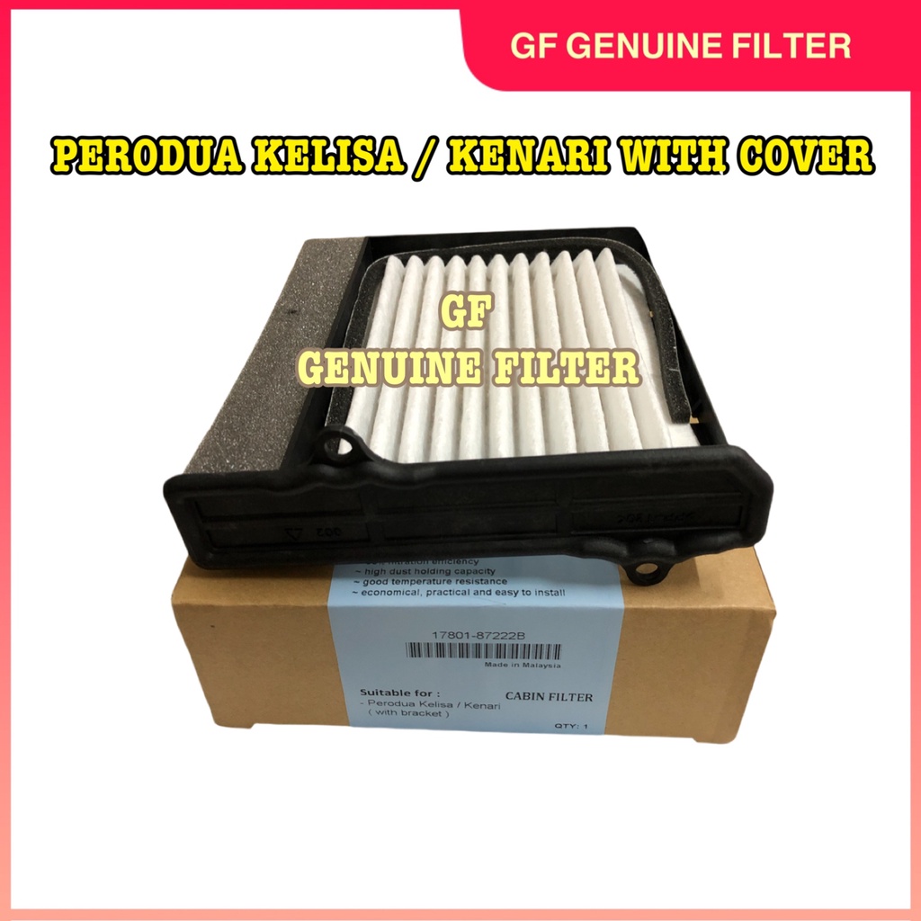 Perodua Kelisa Kenari Air Cond Cabin Filter With Cover Shopee Singapore