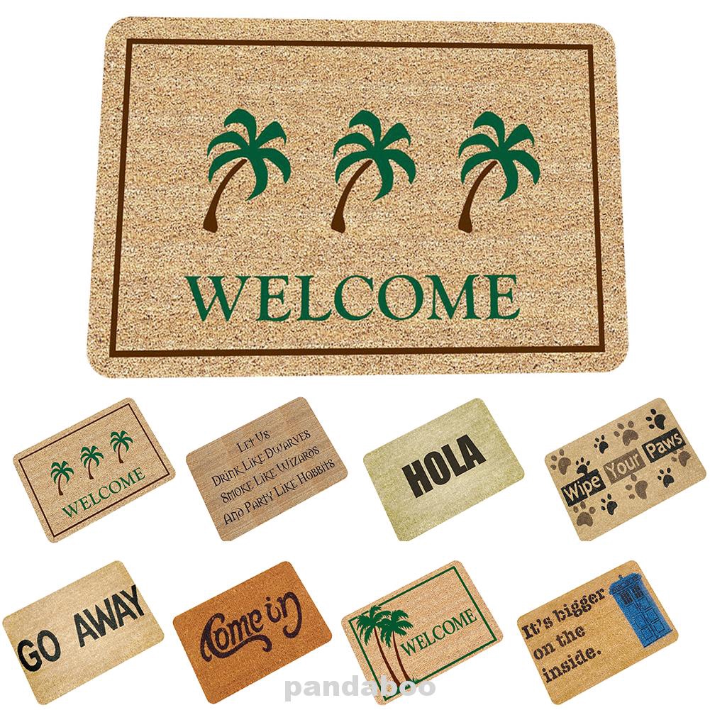 Funny Outside Door Welcome Home Entrance Floor Rug Carpet Non Slip