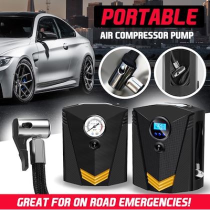 12 volt car tire inflator