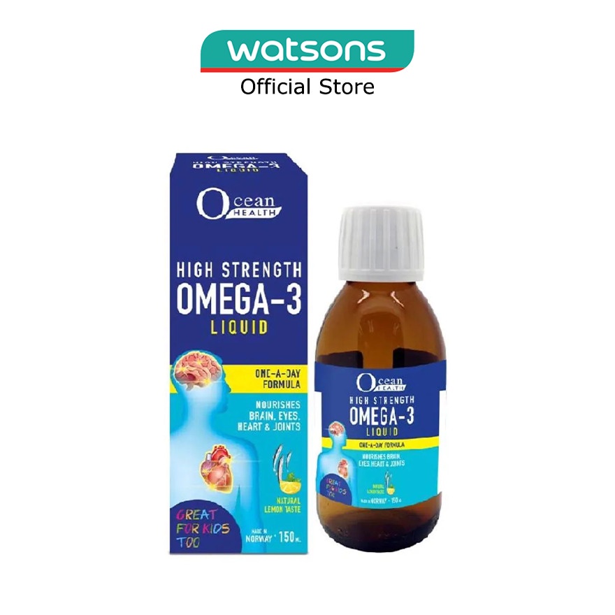 Ocean Health High Strength Omega3 Liquid 150ml Shopee Singapore