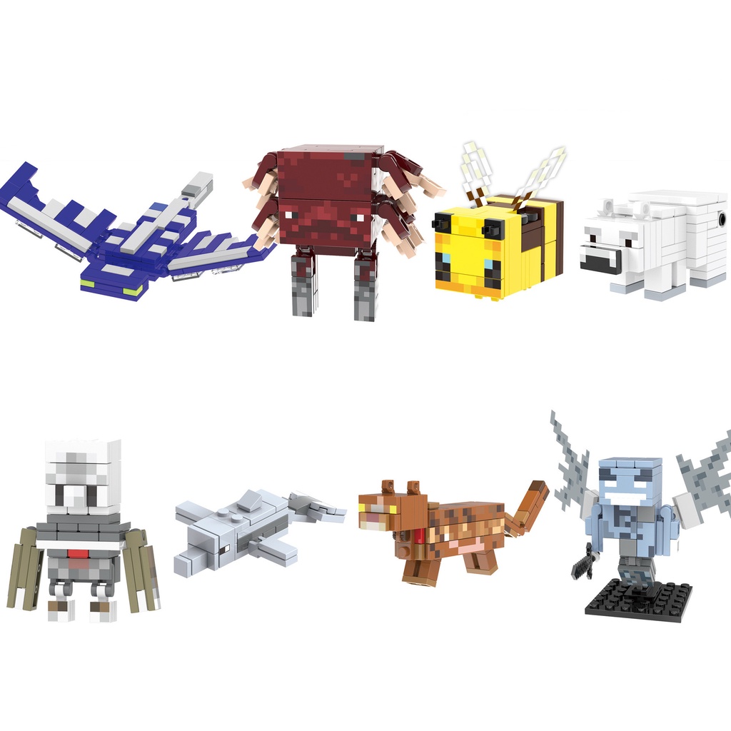 lego minecraft polar bear