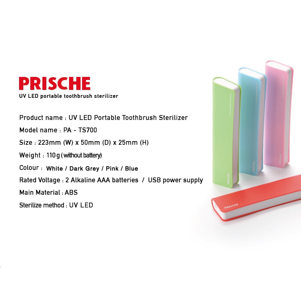 portable toothbrush sterilizer