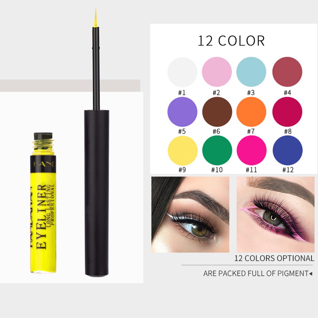 colored liquid eyeliner set
