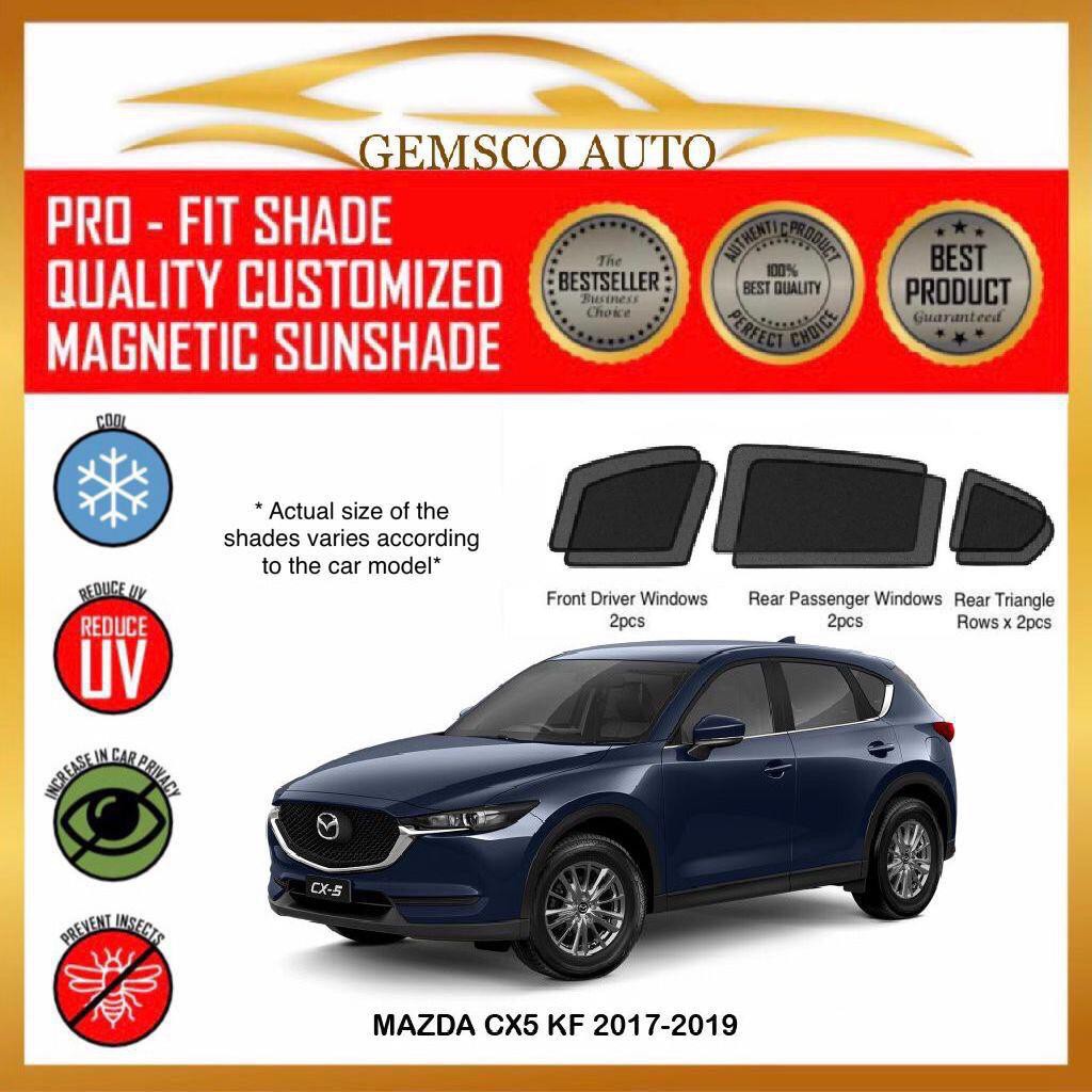 Mazda CX5 KF 2017-2021 (6 / 7pcs) Car Magnetic Sunshade / Rear Windscreen Sunshade/ Boot Tray